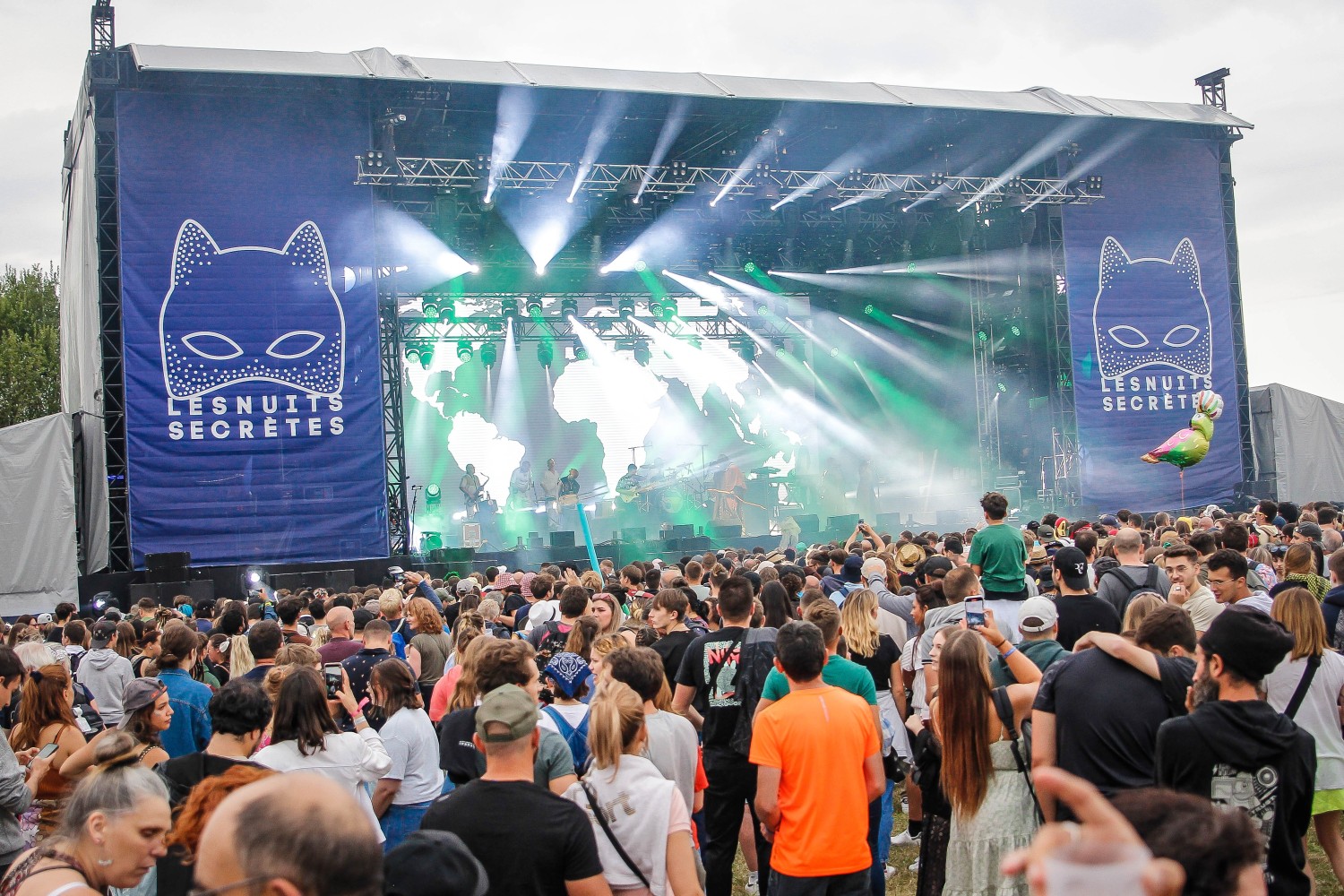 Ambiance 5 au Festival Les Nuits Secretes 2022